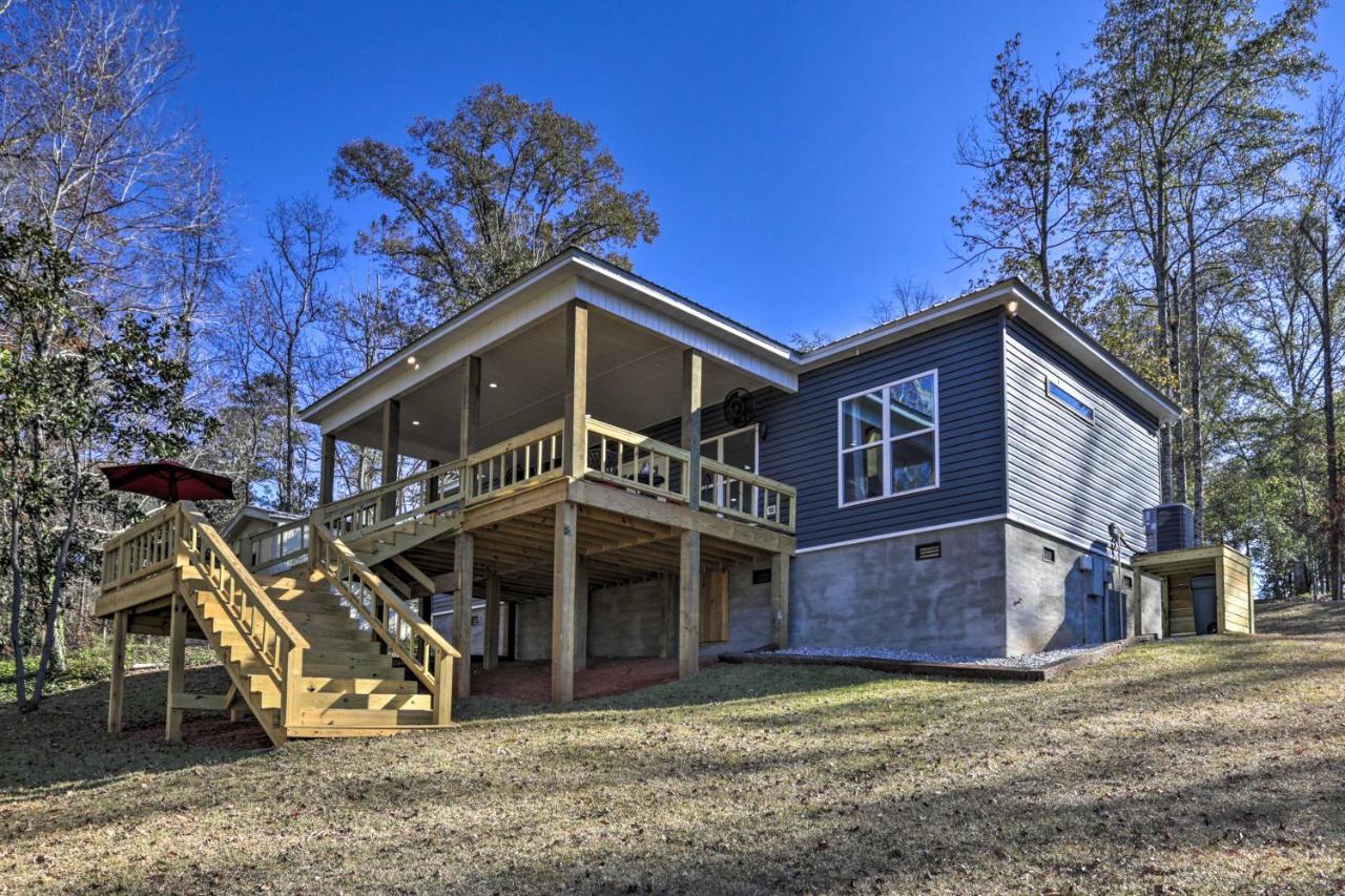 White Oak Creek Home With Views, Deck And Pool Access! Eufaula Exterior foto