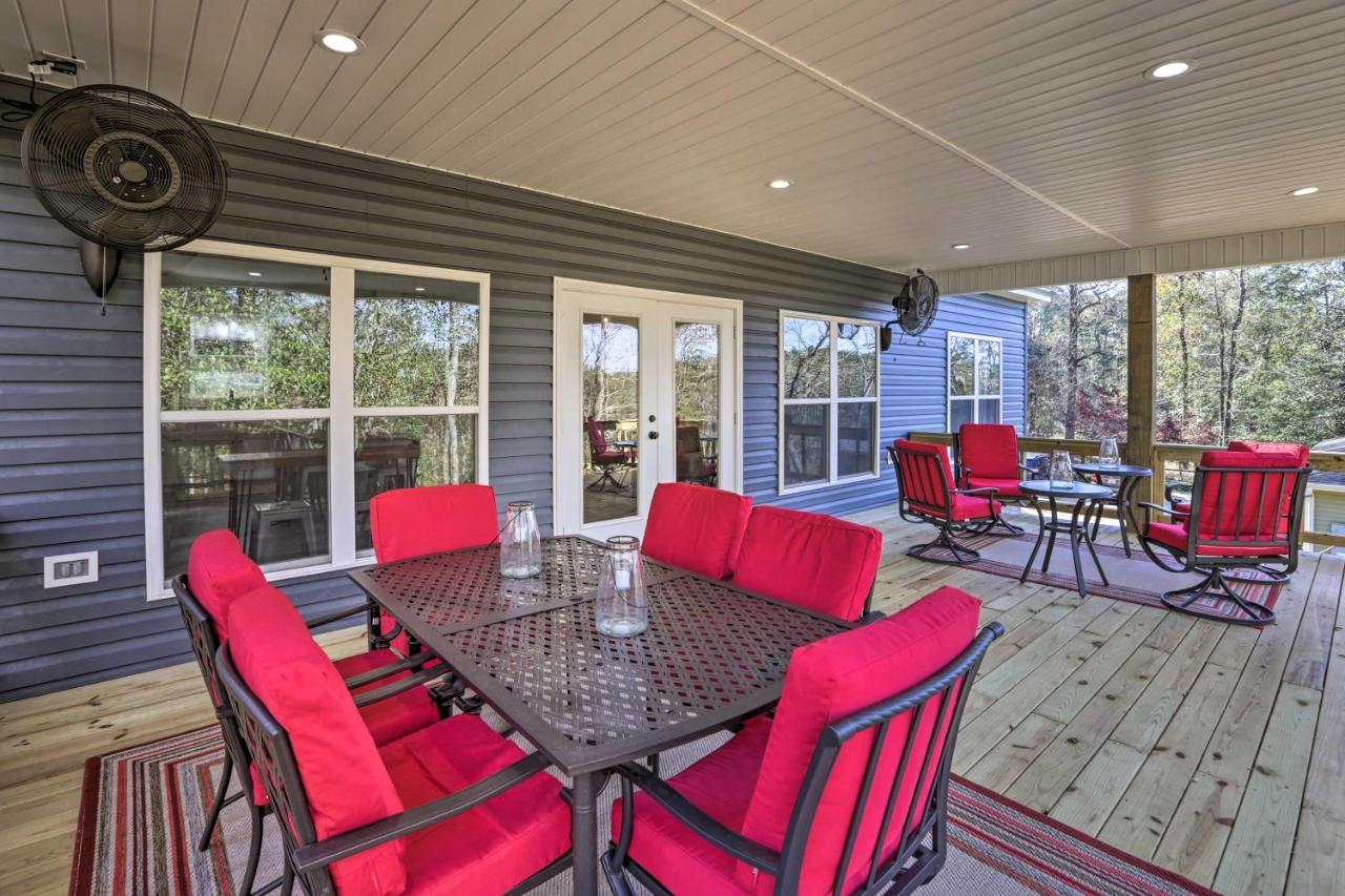 White Oak Creek Home With Views, Deck And Pool Access! Eufaula Exterior foto