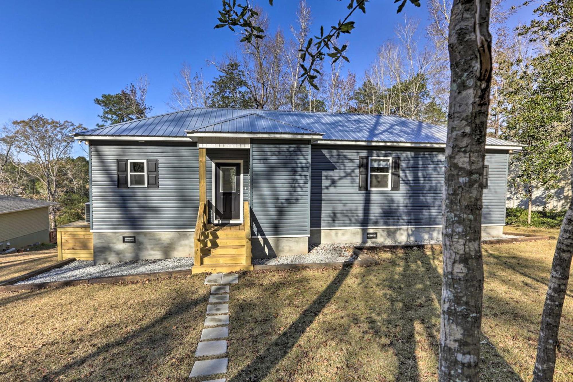 White Oak Creek Home With Views, Deck And Pool Access! Eufaula Exterior foto