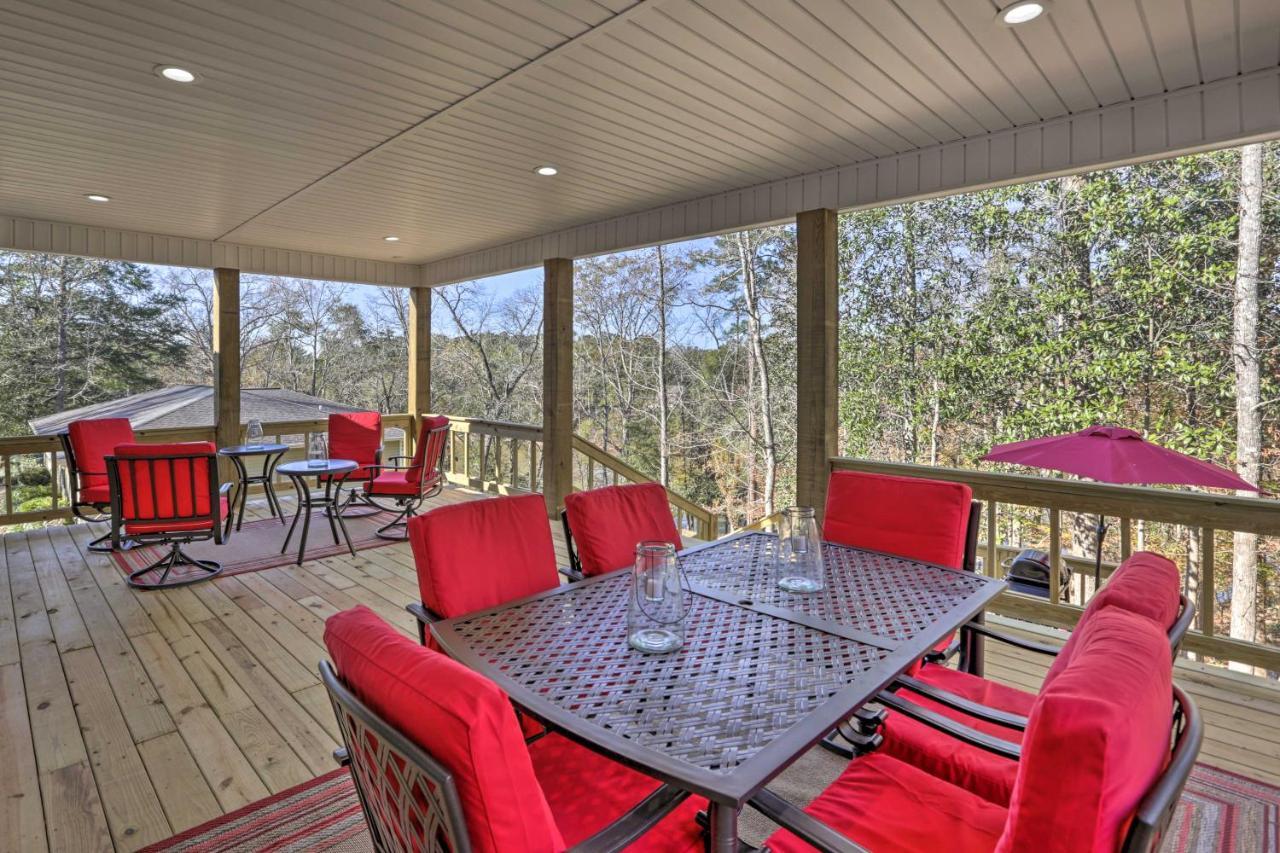 White Oak Creek Home With Views, Deck And Pool Access! Eufaula Exterior foto