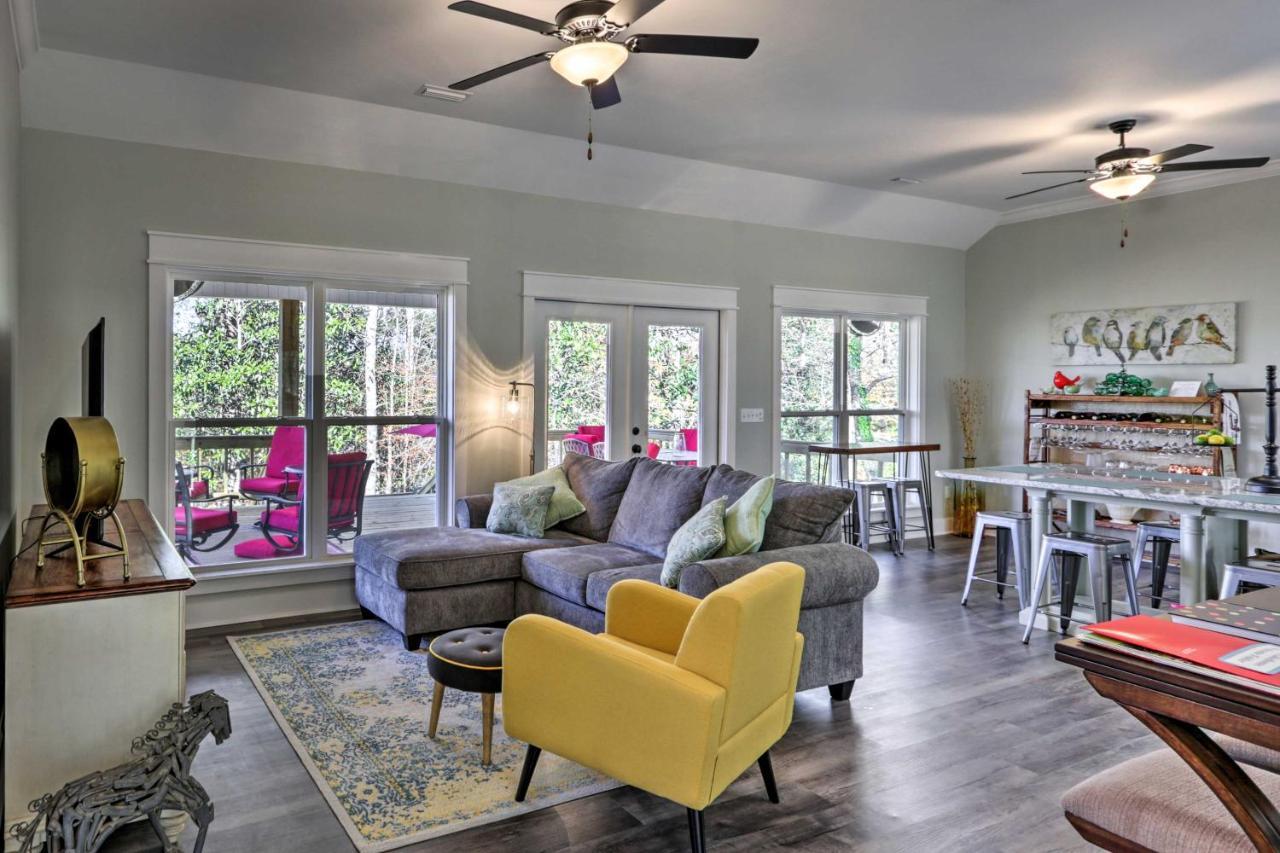 White Oak Creek Home With Views, Deck And Pool Access! Eufaula Exterior foto